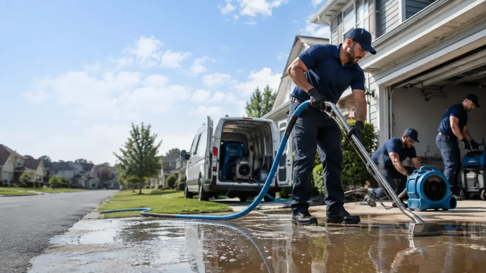 Flood Damage Restoration in La Valle, WI